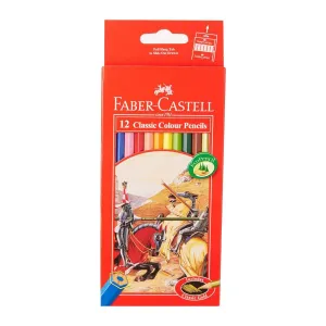 Faber-Castell Classic 12 Long Colour Pencils PL115852