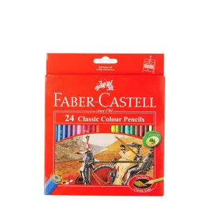 Faber-Castell Classic 24 Long Colour Pencils PL115854