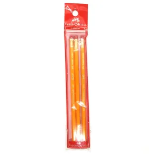Faber Castell Yellow pencil 3's