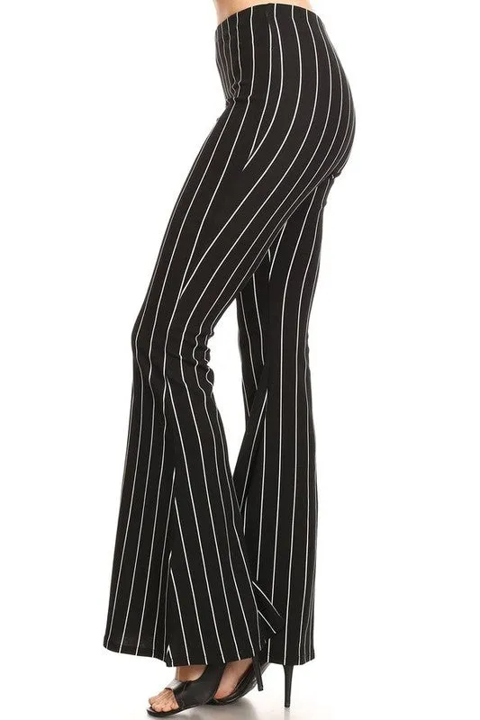 FARRYN STRIPE FLARE PANTS-