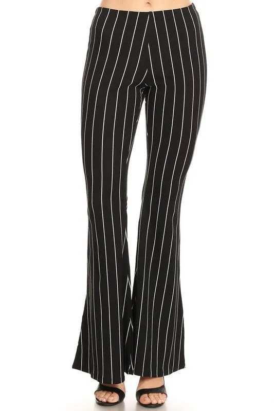 FARRYN STRIPE FLARE PANTS-