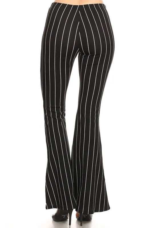 FARRYN STRIPE FLARE PANTS-