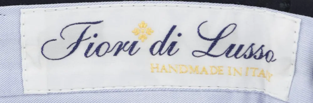Fiori Di Lusso Dark Charcoal Gray Pants