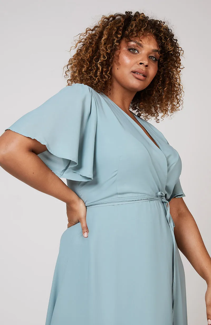 Florence Dress in Marine Green