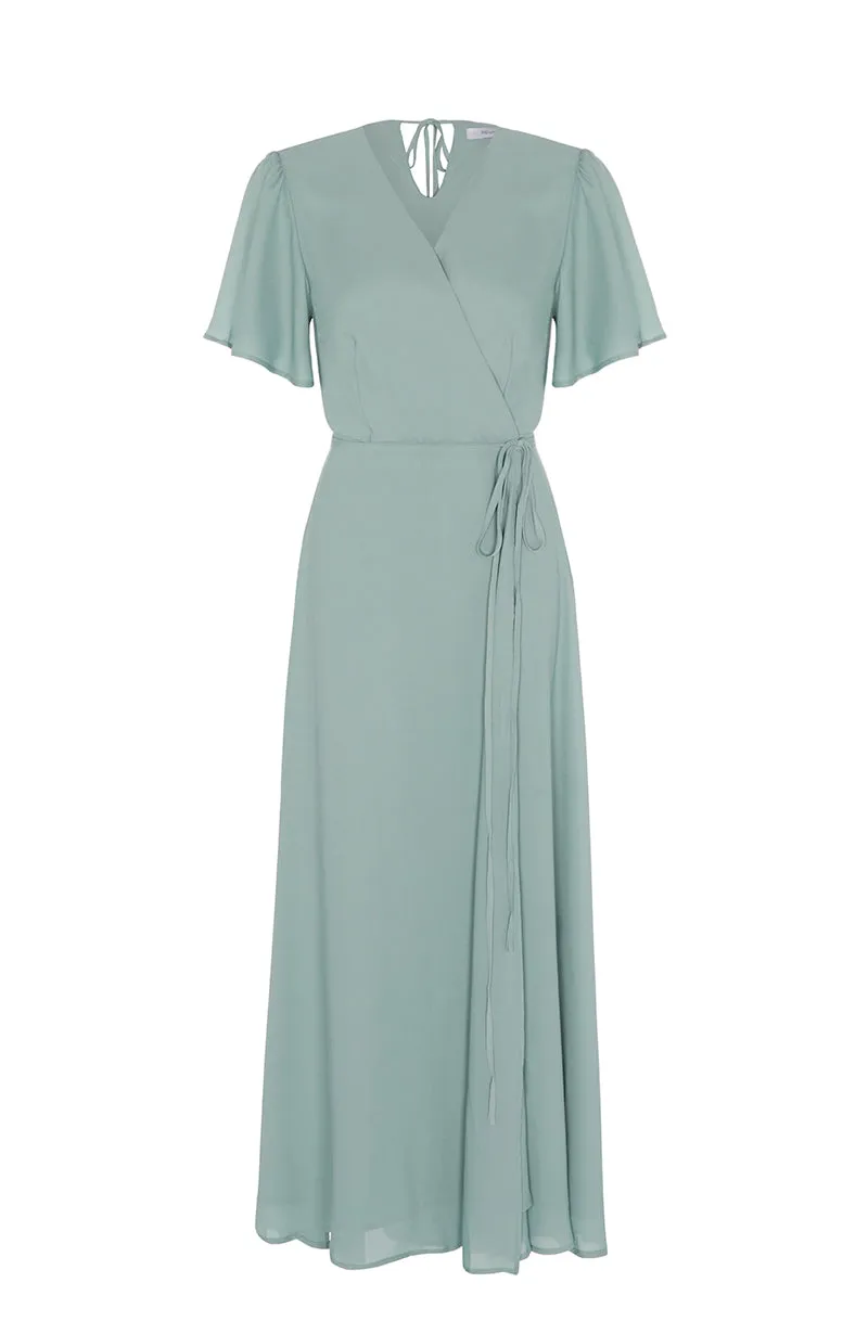 Florence Dress in Marine Green