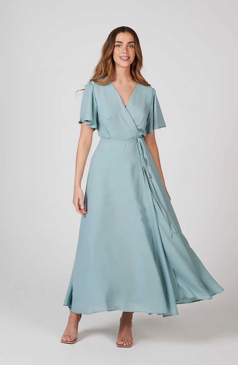 Florence Dress in Marine Green