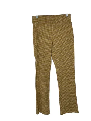 Free People Size X- Small Yellow Print New w/ Tags Pants- Ladies