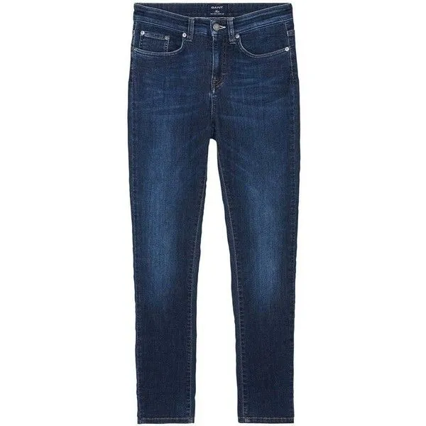 GANT Women's Dark Blue Kate Slim Fit Skinny Denim Jeans 410102 $185 NWT