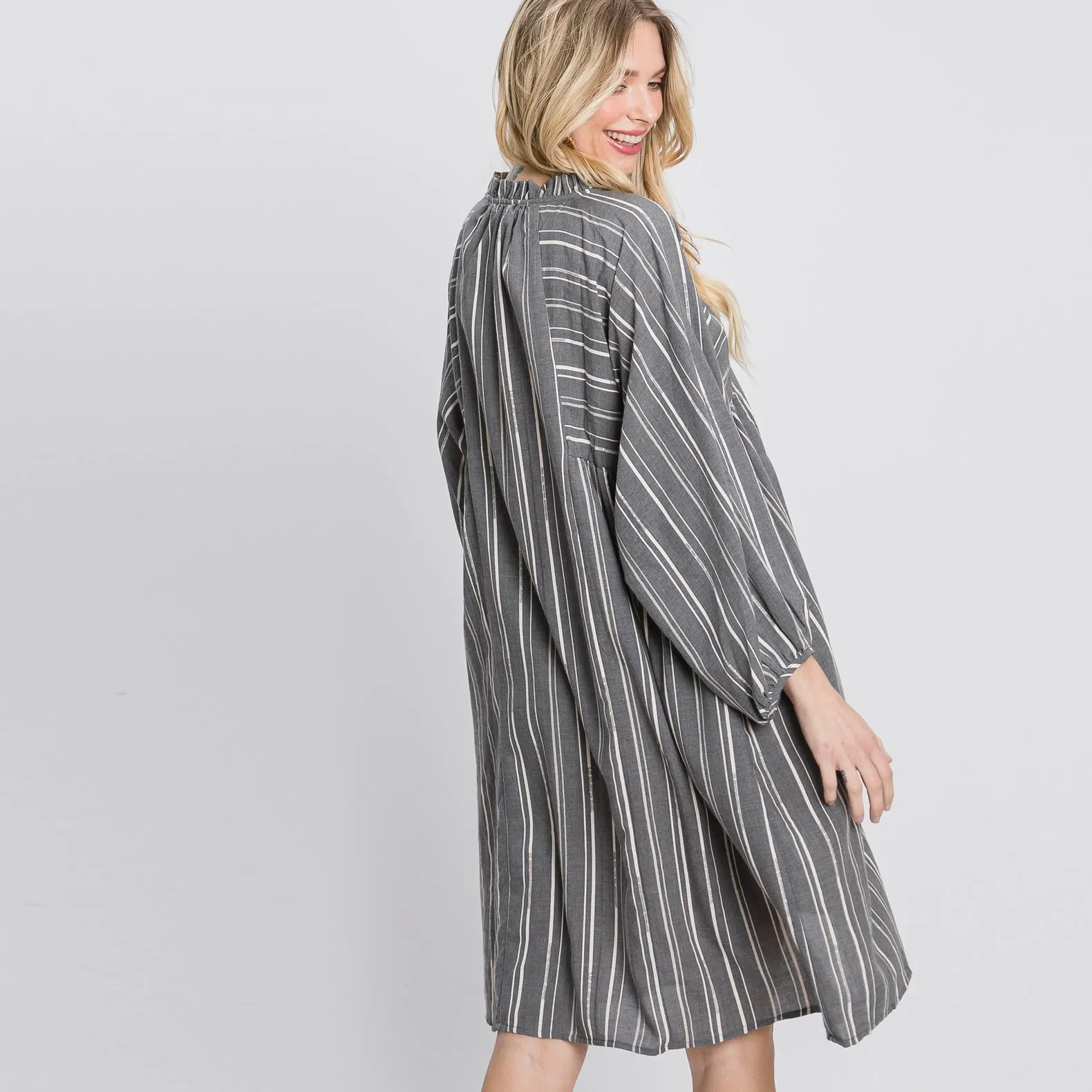 Gibby Stripe Tunic Dress