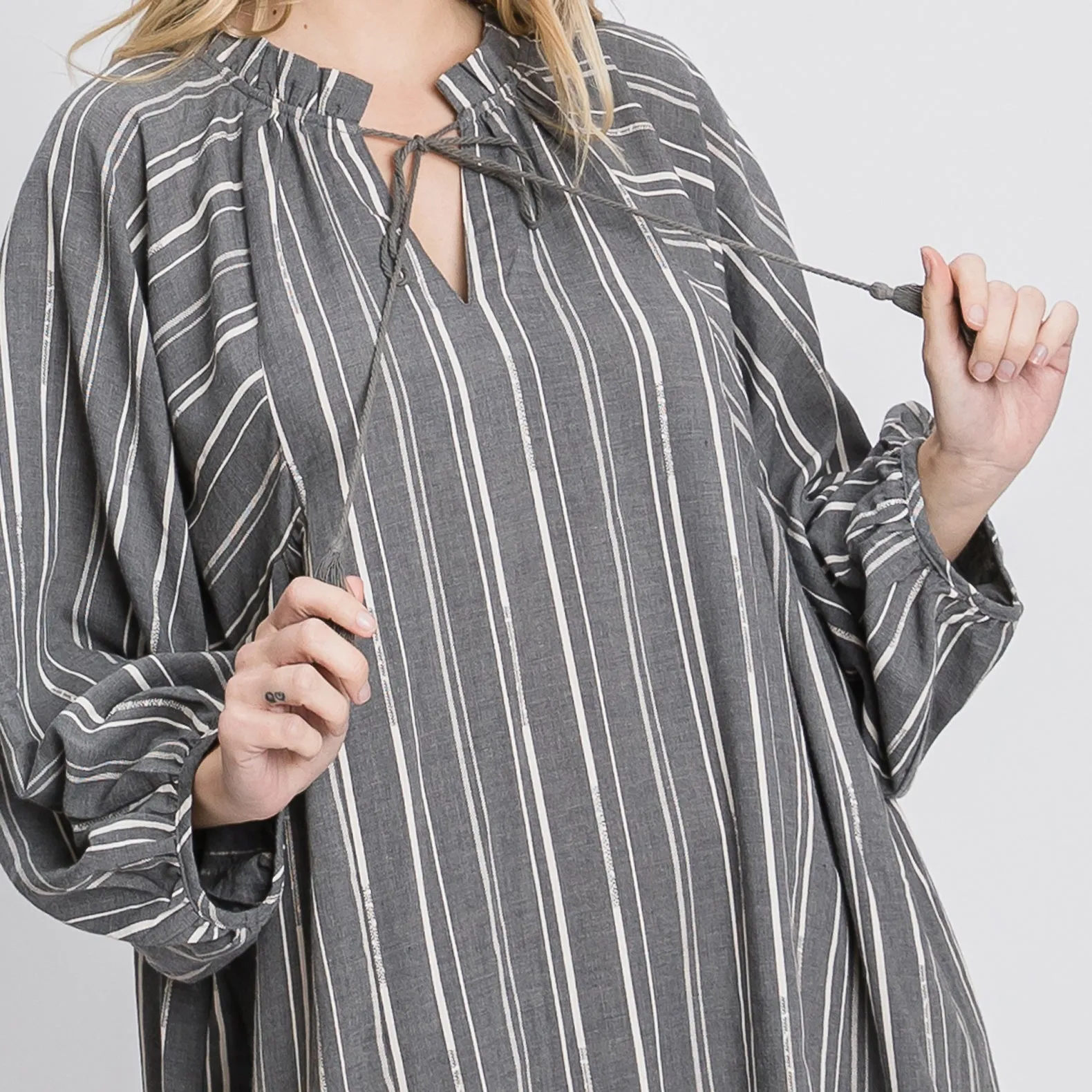 Gibby Stripe Tunic Dress