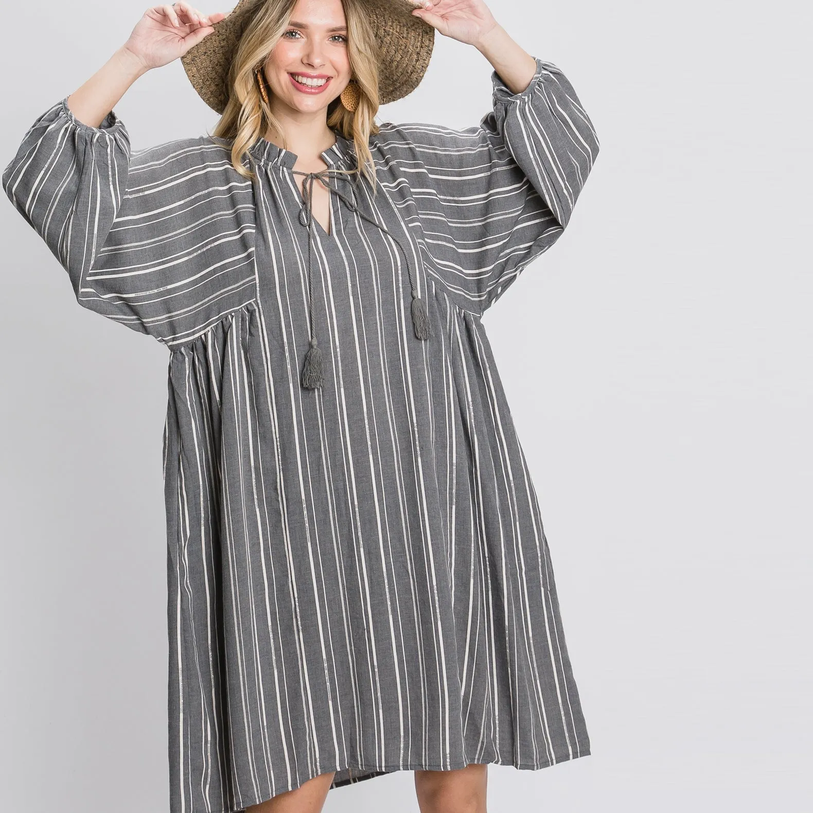 Gibby Stripe Tunic Dress