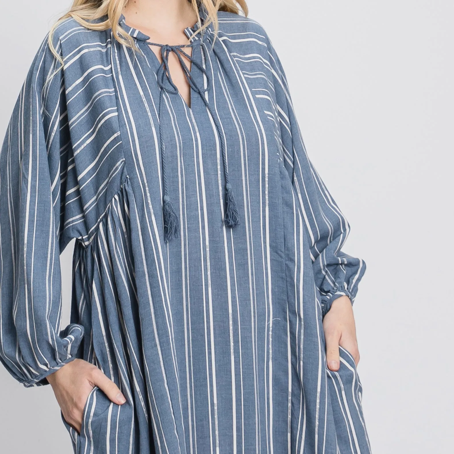 Gibby Stripe Tunic Dress