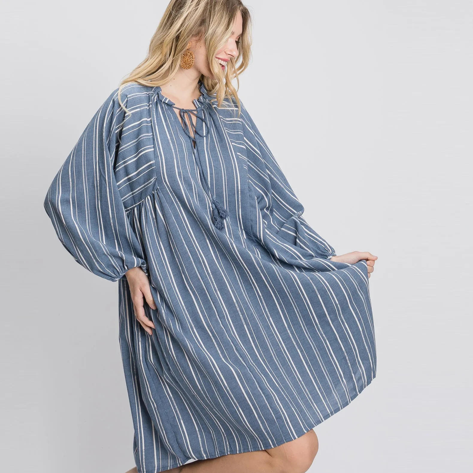 Gibby Stripe Tunic Dress