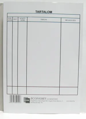 Gyorsfűző OFFICE 21 A/4 Economy