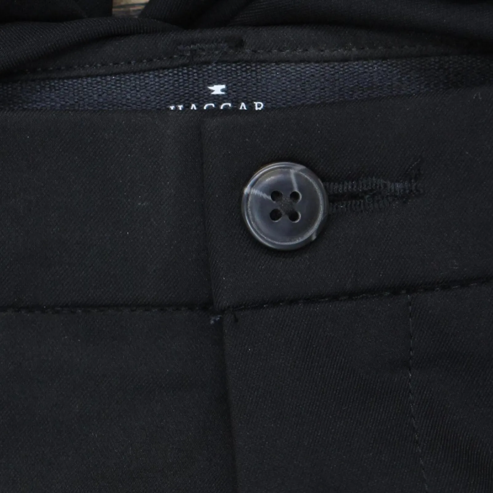 Haggar Mens H26 Premium Stretch Slim Fit Dress Pants 1666c71ce34b4c Black 29x30
