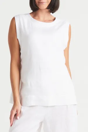 Handkerchief Linen Reversible Tank Top