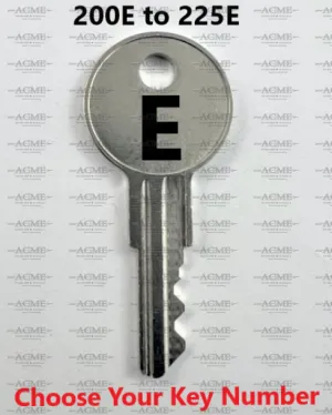 HON 200E to 225E Office Furniture Replacement Key | AcmeKey.ca