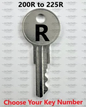 HON 200R to 225R Office Furniture Replacement Key | AcmeKey.ca