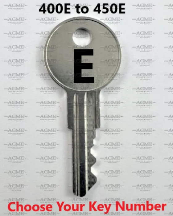 HON 400E to 450E Office Furniture Replacement Key | AcmeKey.ca