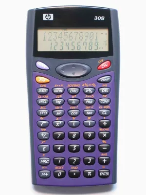 Hp 30s Scientific Calculator