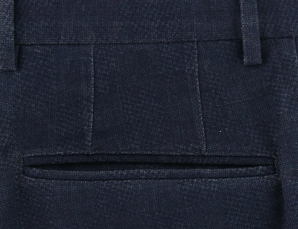 Incotex Navy Blue Pants