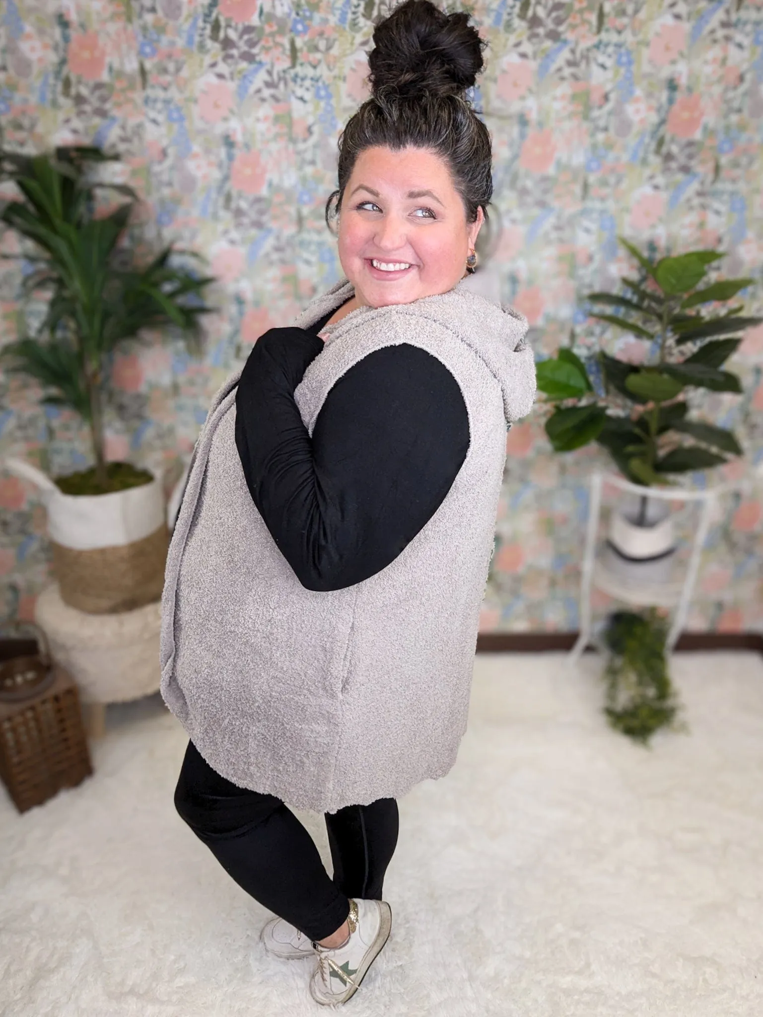 Indie Cozy Soft Hooded Longline Vest w/Pockets (3 colors)