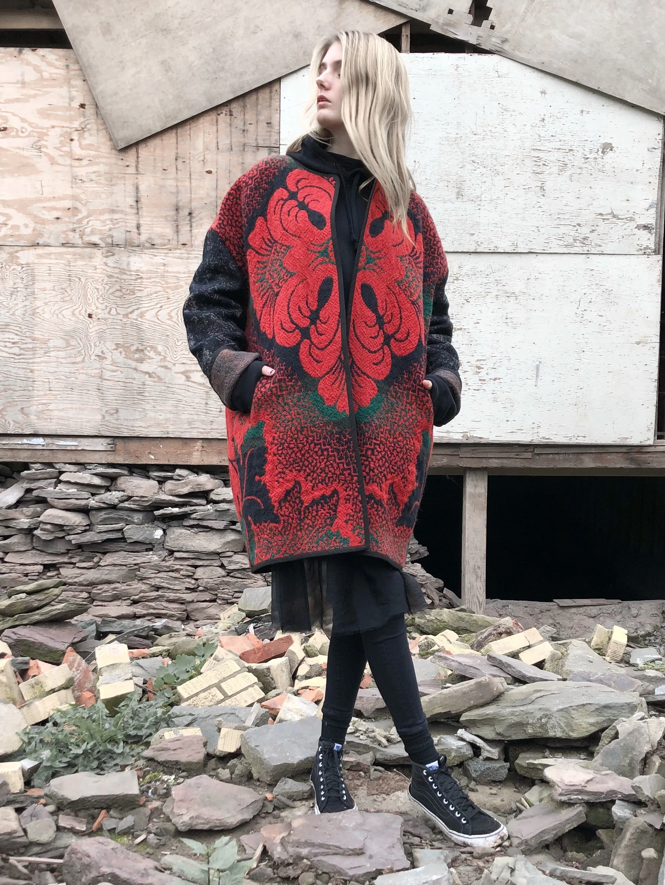 ingrain carpet red
