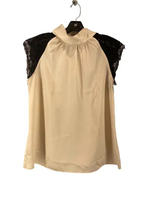Ivory Blouse Sleeveless Ann Taylor, Size S