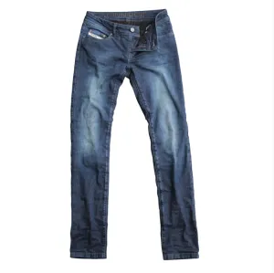 JOHN DOE BETTY HIGH WAIST XTM JEANS DARK BLUE (Høy midje)