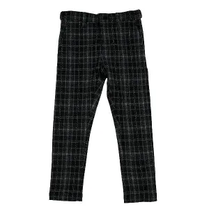 Kai Blue Plaid Pants by Motu
