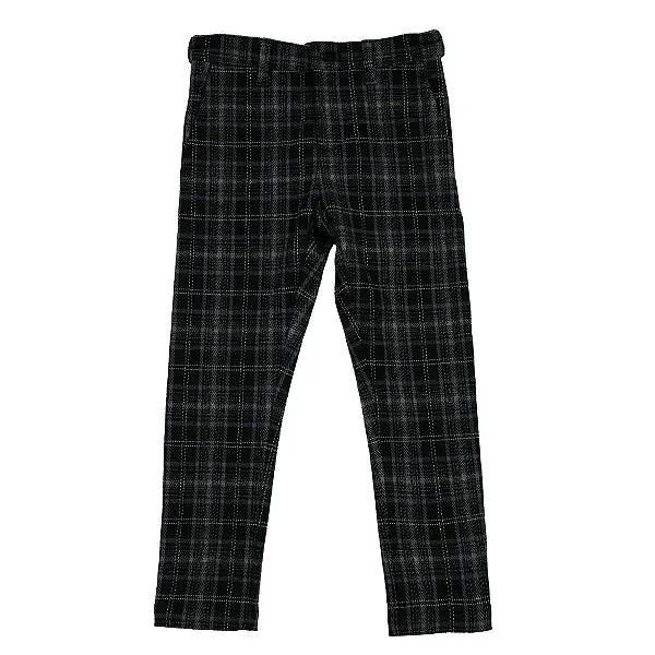 Kai Blue Plaid Pants by Motu