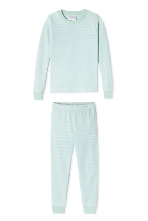 Kids Long-Long Set in Parisian Green