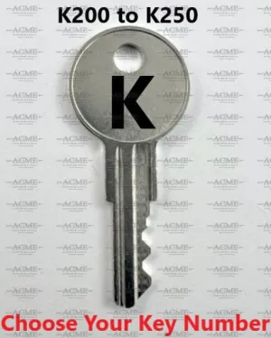 Knoll K200 to K250 Office Furniture Replacement Key | AcmeKey.ca