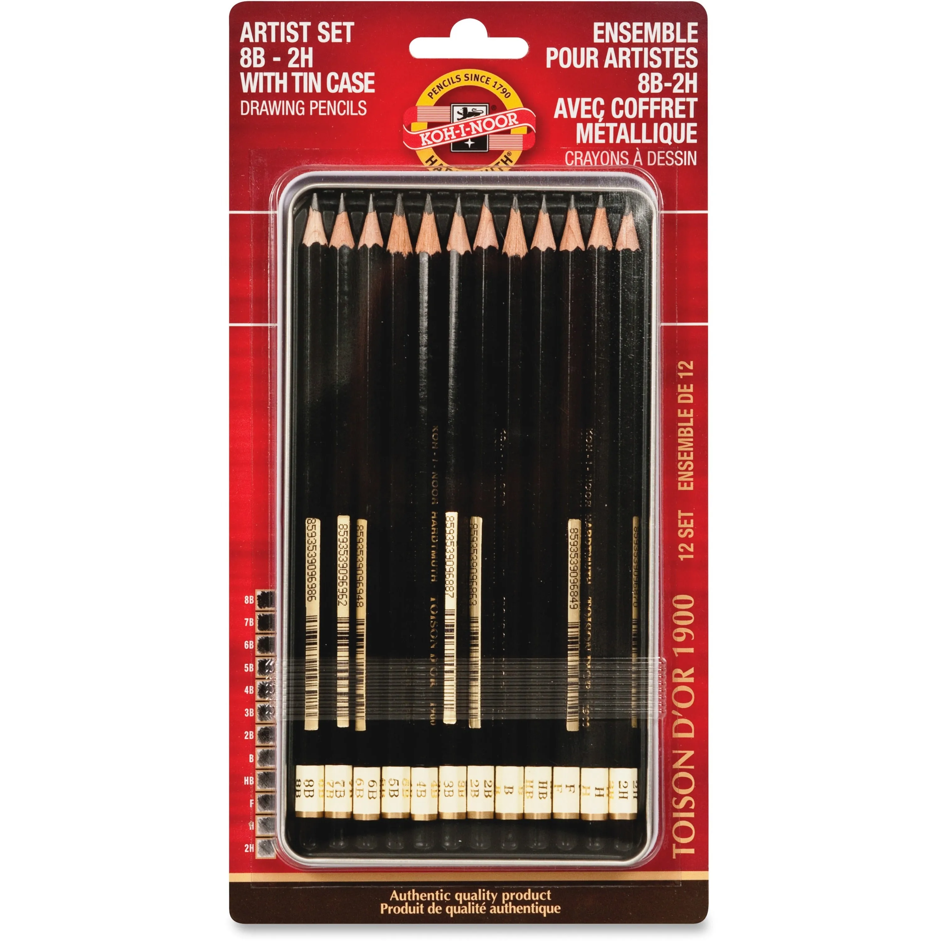 Koh-I-Noor Artist Drawing Pencil Set