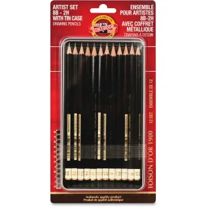 Koh-I-Noor Artist Drawing Pencil Set