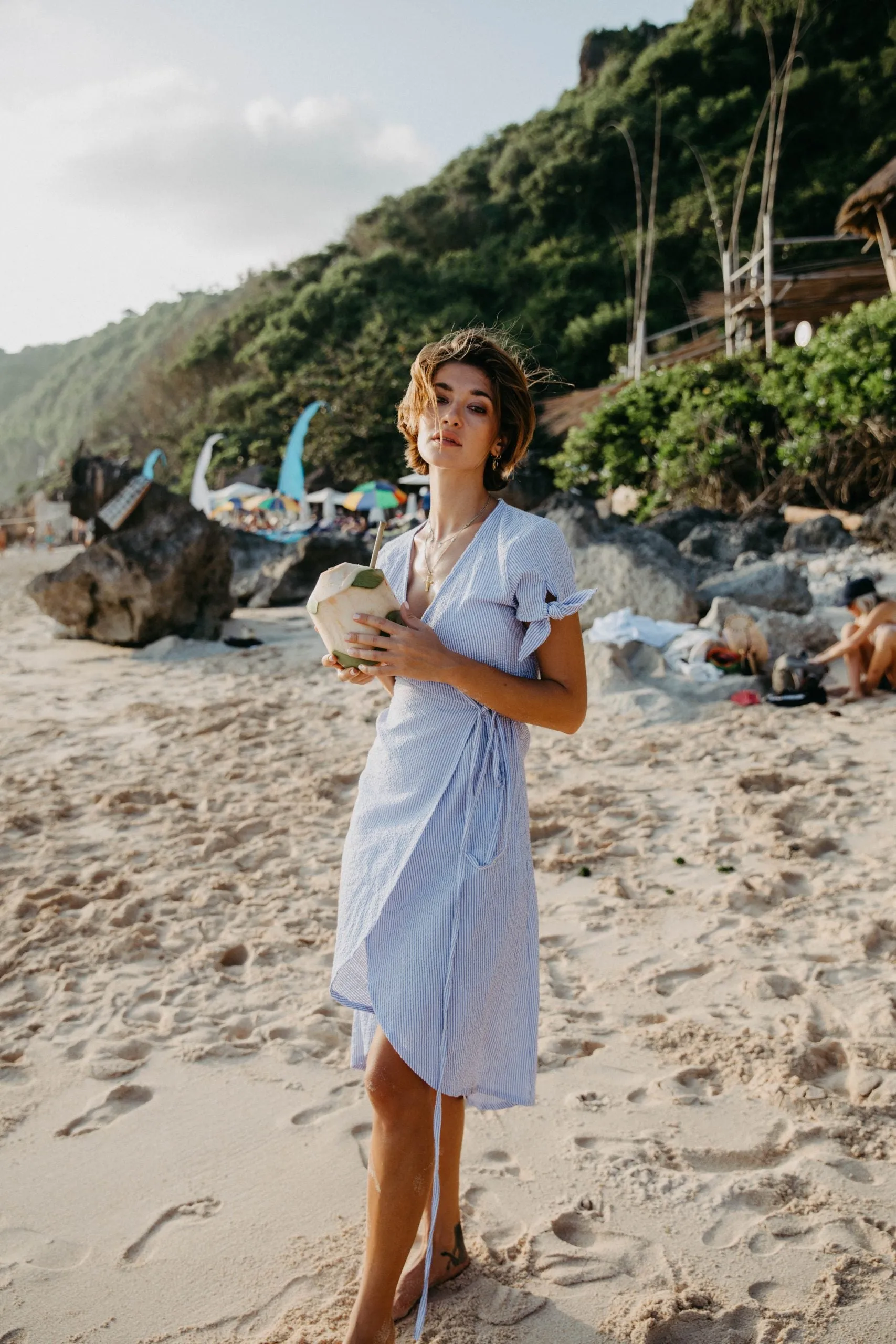 LANI WRAP DRESS