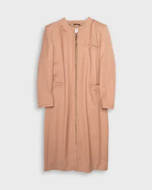 Light brown '80s Valentino trench coat
