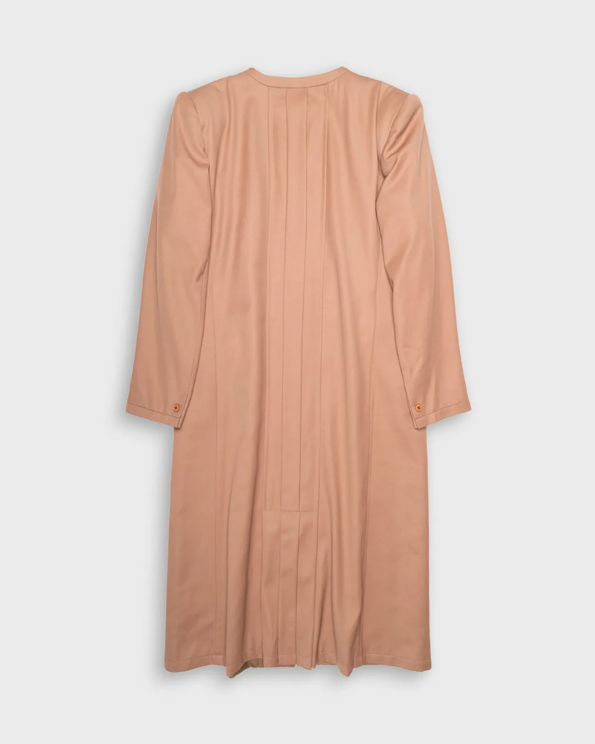 Light brown '80s Valentino trench coat