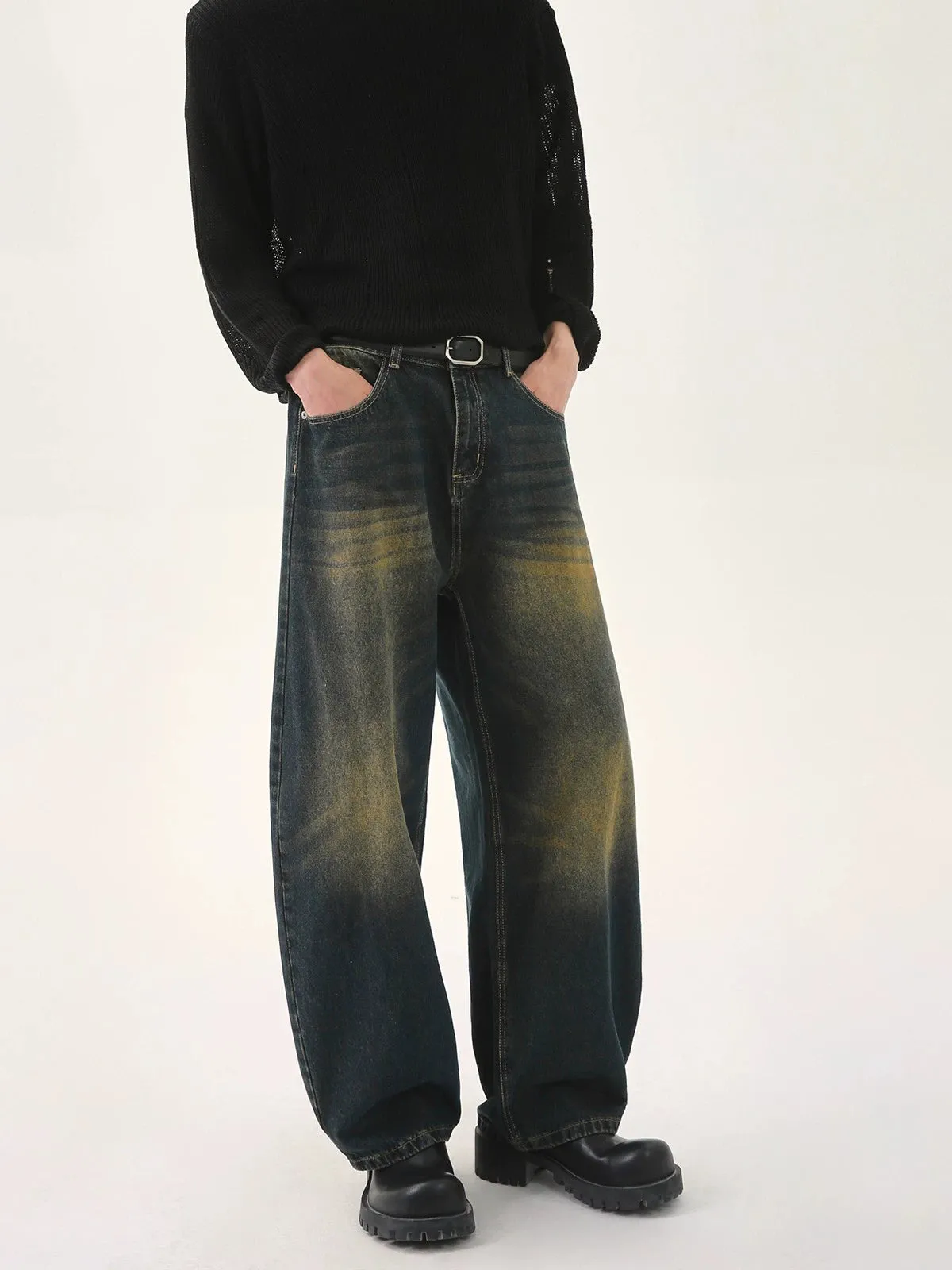 Loose Fit Wide-Leg Pants