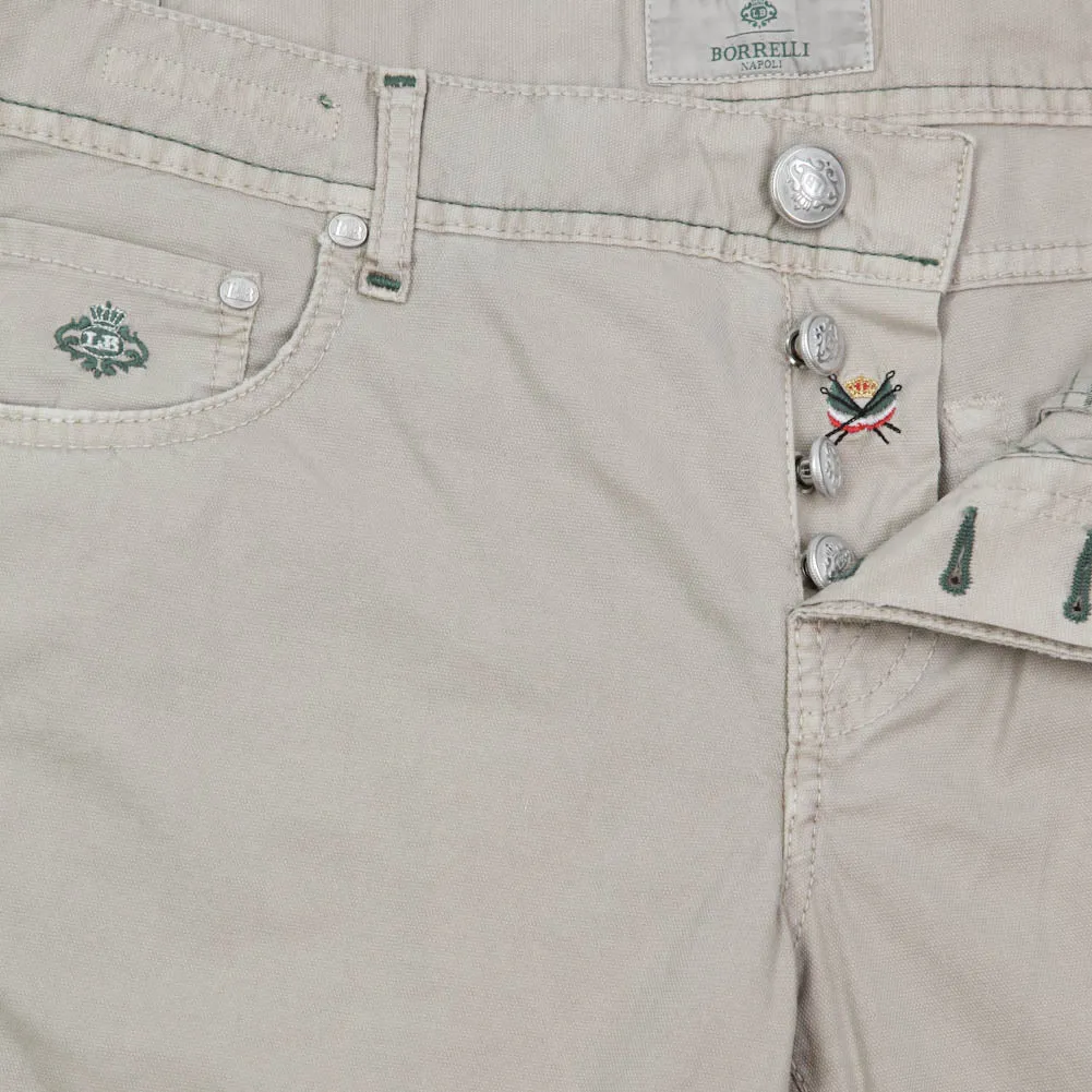Luigi Borrelli Beige Pants - 35 US / 51 EU