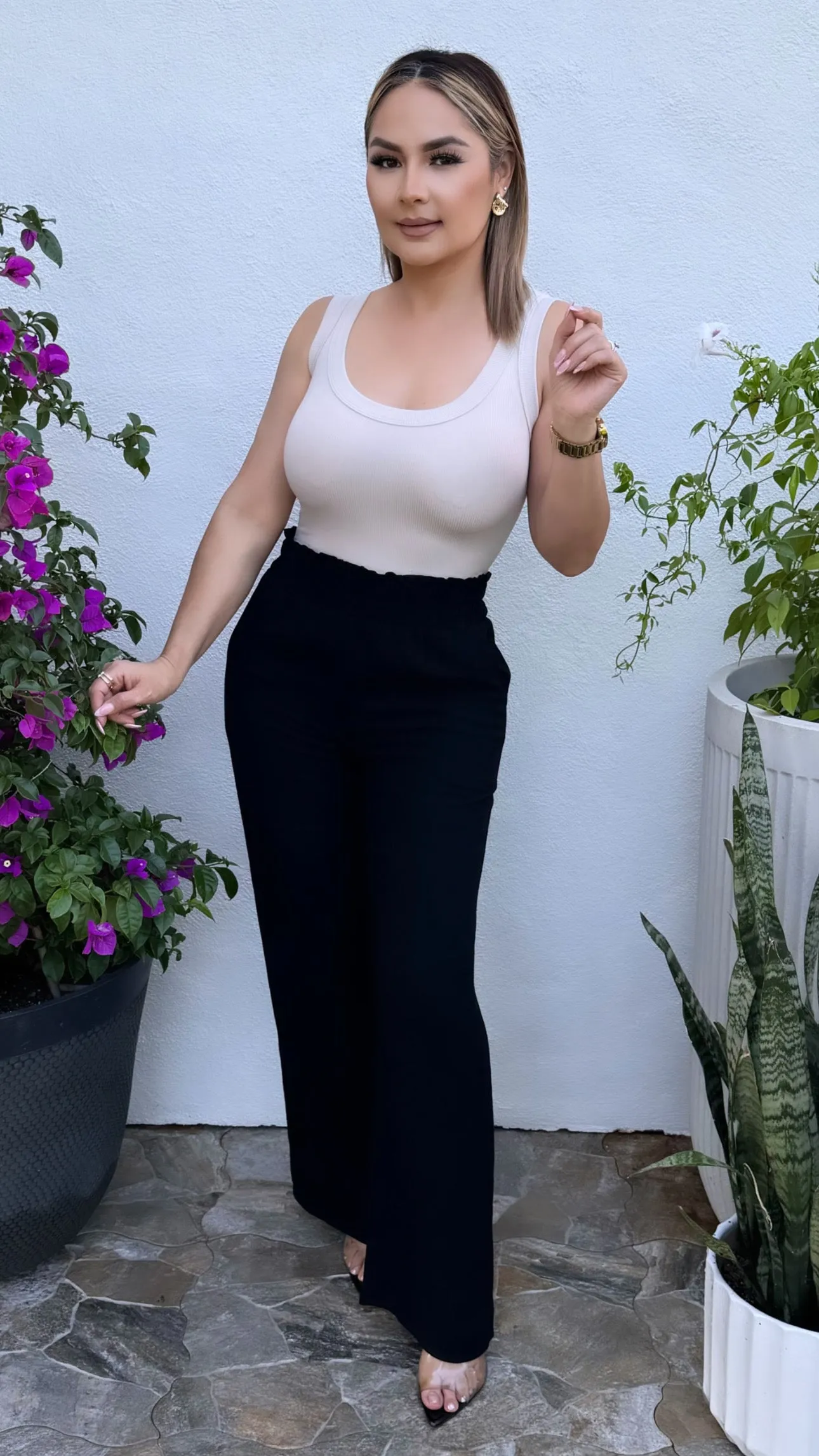 MAVIE BLACK  PANTS