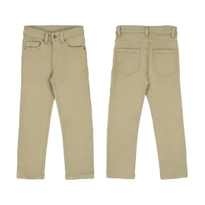 Mayoral Boys Soft Slim Pants - Tan