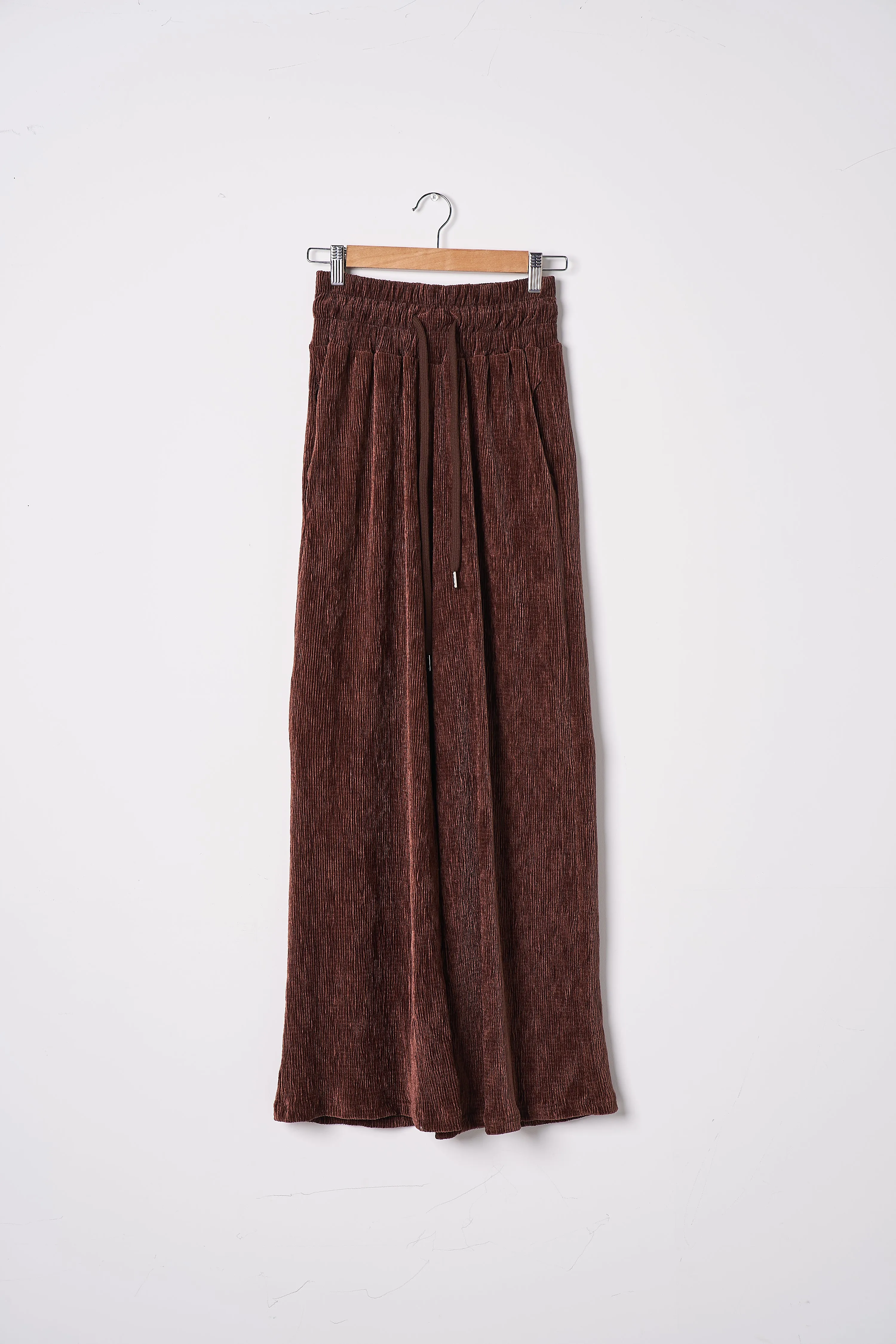 Milla Velour Wide Leg Pants