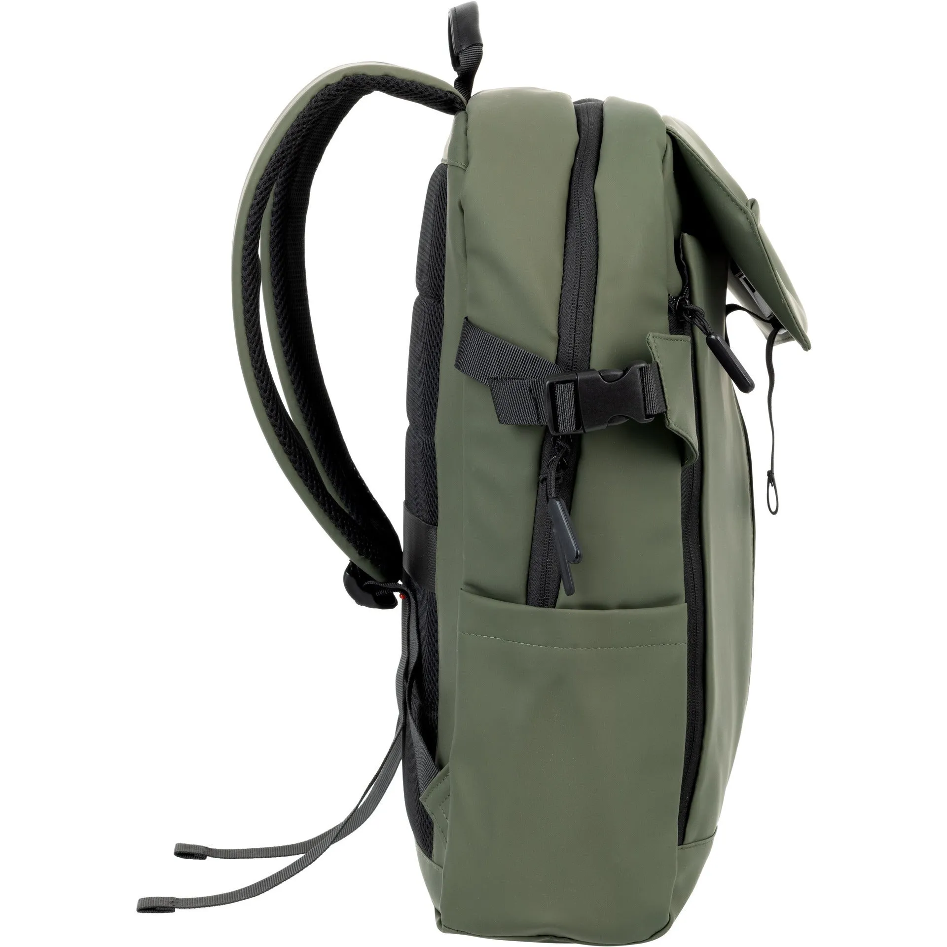 Mochila Office Borracha Verde Escuro Note!