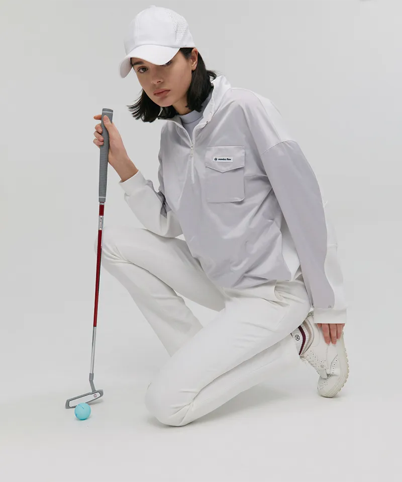 Monday Flow Straight Golf Pants - White