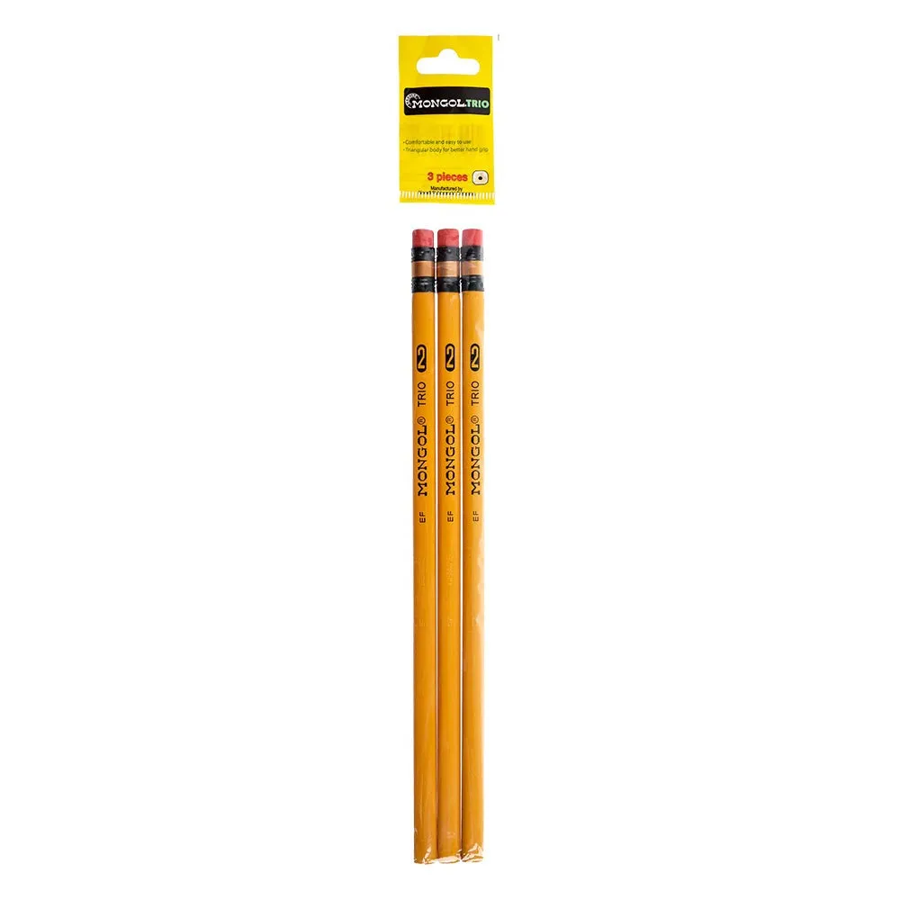 Mongol Pencil #2 Set of 3