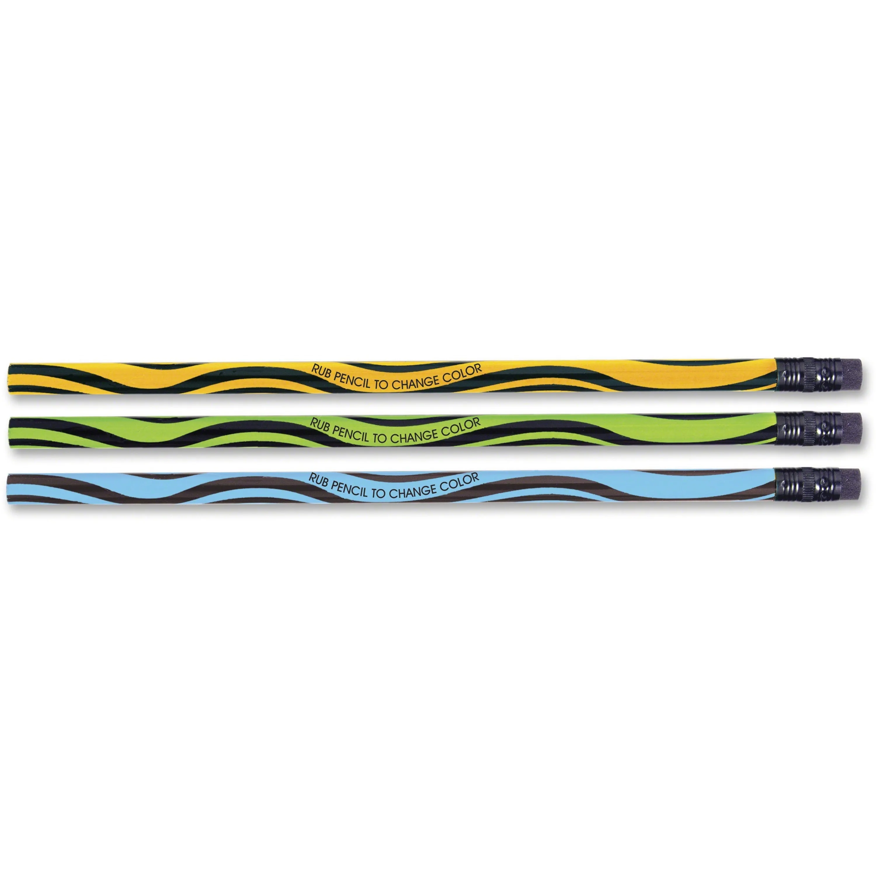 Moon Products Thermo-swirl Woodcase Pencils