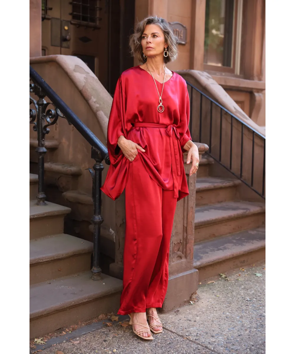 Nadia Pant Crimson