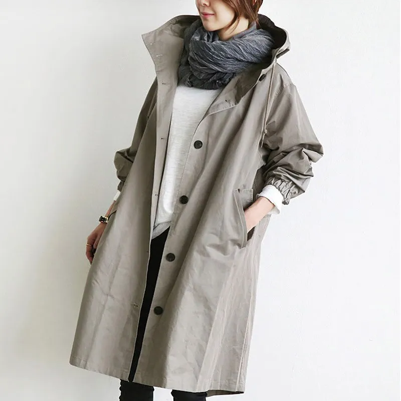 Nathalie™ | Water-Repellent Trench Coat