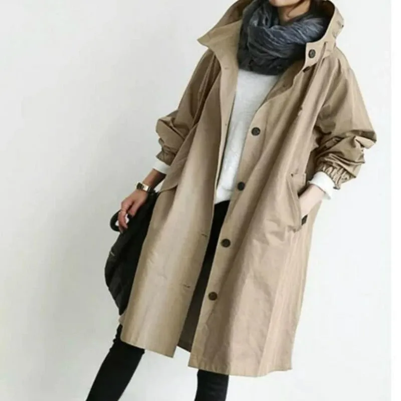 Nathalie™ | Water-Repellent Trench Coat